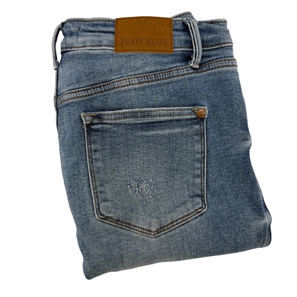 Judy Blue Rainbow‎ Threat High Rise Rigid 90's Jeans Womens Size 9/29